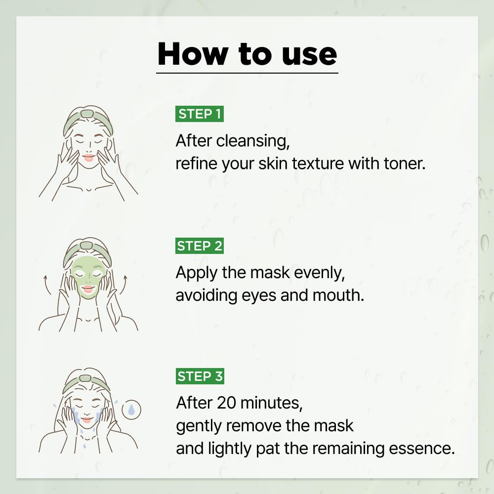 ISOI CICAGO Cica SOS Mask Pack, Intensive Soothing & Hydration Care for Sensitive & Irritated Skin, Fast-Acting Relief, Korean Skin Care (5EA)