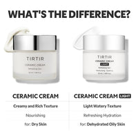 Thumbnail for TIRTIR Natural Ceramide Cream | Deep moisturizer for Glass Skin, Polyglutamic acid, Centella Asiatica Extract, Skin barrier, Lightweight, Mild, Nature derived ingredients, Dry skin, Korean skincare