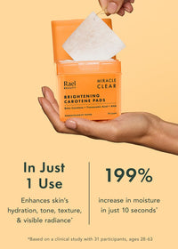 Thumbnail for Rael Toner Pads, Cotton Pad for Face – Dual Textured, Exfoliating and Soothing with Carotene, Niacinamide, Hyaluronic Acid, Hydrating, Korean Skin Care (70 Count)