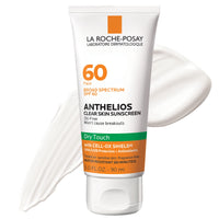 Thumbnail for La Roche-Posay Anthelios Clear Skin Sunscreen Dry Touch SPF 60, Oil Free Sunscreen For Face, Oil Absorbing, Broad Spectrum SPF + Antioxidants, Non-Greasy, Oxybenzone Free, Travel Size