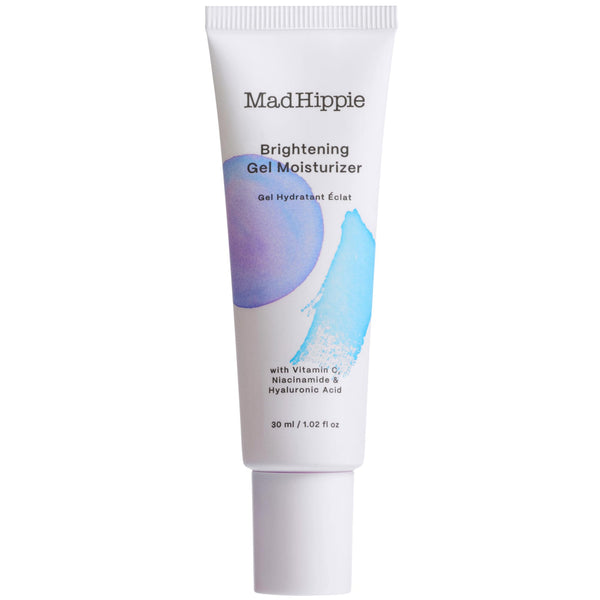 Mad Hippie Facial Moisturizer, Brightening Gel with Vitamin C, Niacinamide & Hyaluronic Acid – Oil-Free Moisturizer for Oily Skin, Acne-Prone Skin Care, 1.02 Fl Oz