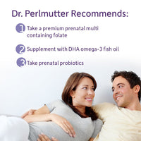 Thumbnail for Garden of Life Dr. Formulated Probiotics Once Daily Prenatal - Acidophilus and Bifidobacteria Probiotic Support for Mom and Baby – Shelf Stable - Gluten, Dairy, and Soy-Free - 30 Vegetarian Capsules