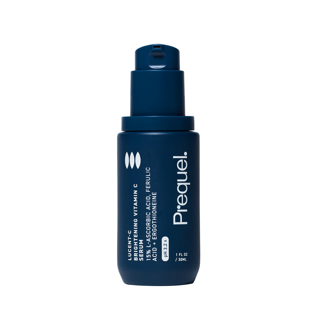 Prequel Skin Lucent-C, Vitamin C Serum for Face. Professional Facial L-Ascorbic Acid, Ferulic Acid Formula with Niacinamide. Clinical Skincare for Luminous Firm Skin. 1oz Pump