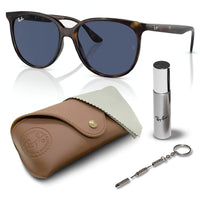 Thumbnail for Ray-Ban RB4378 Square Shape Sunglasses for Men and Women- Timeless Classic Sun Glasses with Modern Elegance - Premium UV Protection & Classic Lenses - Designer Men's and Women's Sunglasses