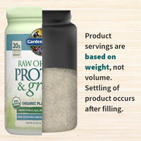 Thumbnail for Garden of Life Raw Organic Protein & Greens Lightly Sweet, Vegan Protein Powder for Women and Men, Plant and Pea Protein, Greens, Probiotics, Gluten Free Low Carb Shake Made Without Dairy 20 Servings