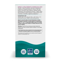 Thumbnail for Nordic Naturals Nordic Flora Probiotic Women's Balance - 30 Capsules - 12 Probiotic Strains with 60 Billion Cultures - Intestinal Support, Vaginal Health - Vegan - 30 Servings