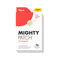 Thumbnail for Mighty Patch Original Patch from Hero Cosmetics - #1 Hydrocolloid Acne Pimple Patches for Face, Shrinking Zits & Whiteheads in 1 Use, Nighttime Spot Pimple Stickers for Face, 75 Count