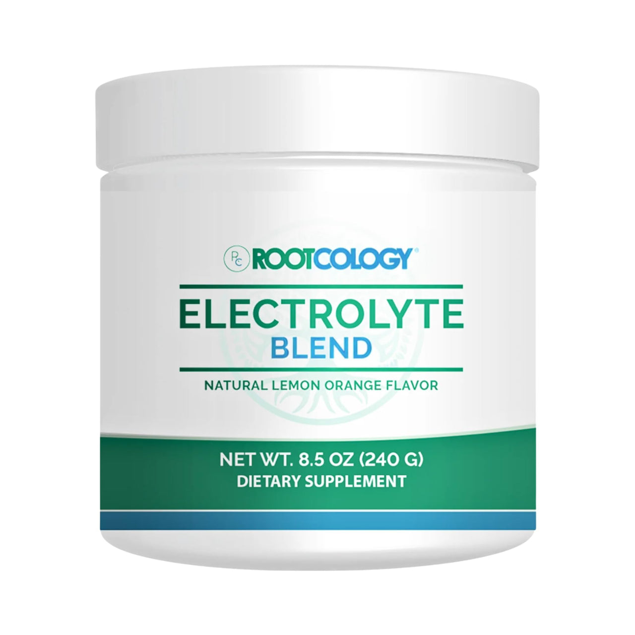 Rootcology by Dr. Izabella Wentz | Electrolyte Blend | Natural Lemon Orange Flavor | 240g / 30 Servings