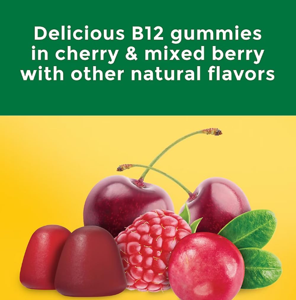 Nature Made B12 Gummies Extra Strength 3000 MCG PER 2 Gummies (160 CT)