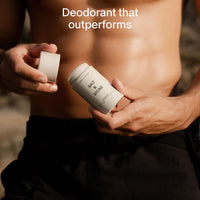 Thumbnail for Salt & Stone Aluminum Free Deodorant | Extra Strength 48 Hour Protection for Women & Men | Made with Seaweed Extracts, Niacinamide & Prebiotics | Santal & Vetiver