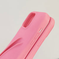 Thumbnail for Generic Lip Gloss Phone 14 Pro Max Case - Premium Silky Silicone Lip and Phone Case with Puffy Back and Tactile Buttons for Easy Grip - Protective and Stylish Case Phone 14 Pro Max (Pink)