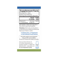 Thumbnail for Carlson - Super Daily D3 5,000 IU (125 mcg) per Drop, Vitamin D Drops, Immune Support, Heart Health, Liquid Vitamin D3, Unflavored, 90 Drops