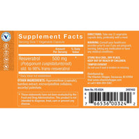 Thumbnail for The Vitamin Shoppe Resveratrol a Antioxidant & Healthy Aging Support a 500 MG (60 Capsules)