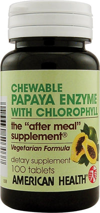 Thumbnail for Papaya Enzyme w/Chlorophyll 100 Tablets