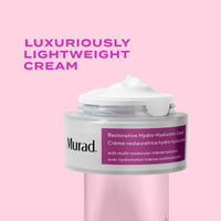 Thumbnail for Murad Restorative Hydro-Hyaluronic Face Cream – Moisture-Boosting Formula with Hyaluronic Acid, Coconut Extract, Botanical Oils & Shea Butter for Lasting Hydration, Plump, & Smooth Skin - 1.7 Fl Oz