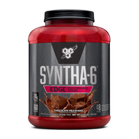 Thumbnail for BSN SYNTHA-6 EDGE Protein Powder, Chocolate Flavored Powder with Hydrolyzed Whey, Micellar Casein, for Muscle Gain, Low Sugar, 24g Protein, Chocolate Milkshake, 48 Servings, 4.23 Pound (Pack of 1)