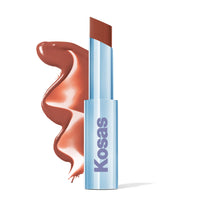 Thumbnail for Kosas Wet Stick Moisturizing Shiny Sheer Lipstick with Ceramides, Hyaluronic acid, Peptides and Mango Butter - Soothes, Softens, and Moisturizes Lips – Island High