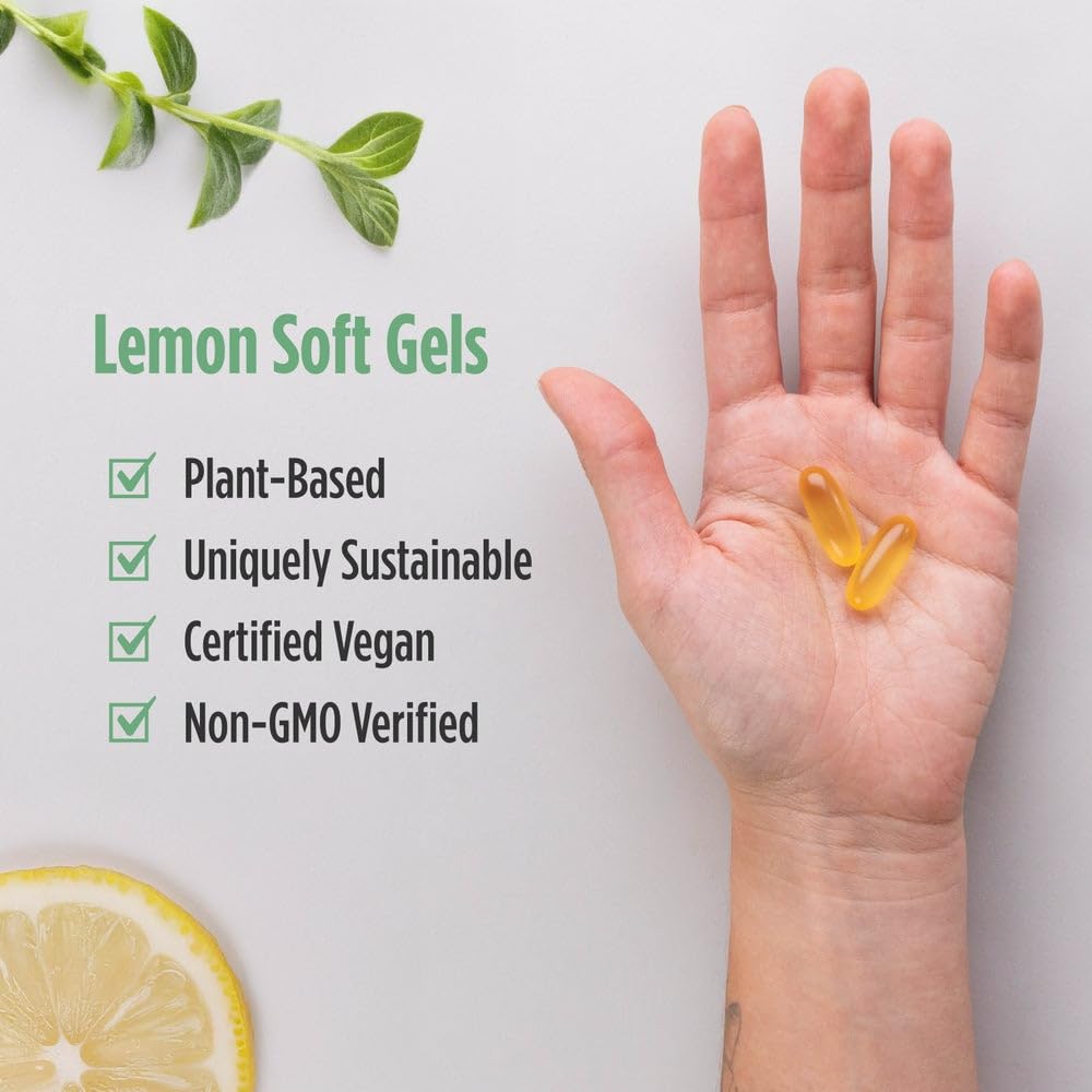 Nordic Naturals Ultimate Omega Plant Based Vitamin with Vitamin D3+K2-60 Vegetarian Soft Gels - 1210 mg Omega-3s Plus 2000 IU D3 and 90 mcg K2 - Promotes Brain Health - Non GMO - 30 Servings