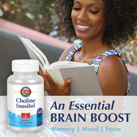 Thumbnail for KAL Choline Inositol Tablets 195/500 mg 90 Count
