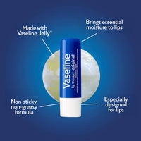 Thumbnail for Vaseline Lip Therapy Original 8-Pack – Lip Moisturizer for Dry, Cracked Lips, 0.16 Oz Ea