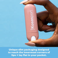 Thumbnail for Kosas Lipfuel Hyaluronic Active Sport Lip Balm - Hydrates, Energizes and Protects - Natural Lip Treatment and Care (Pulse)