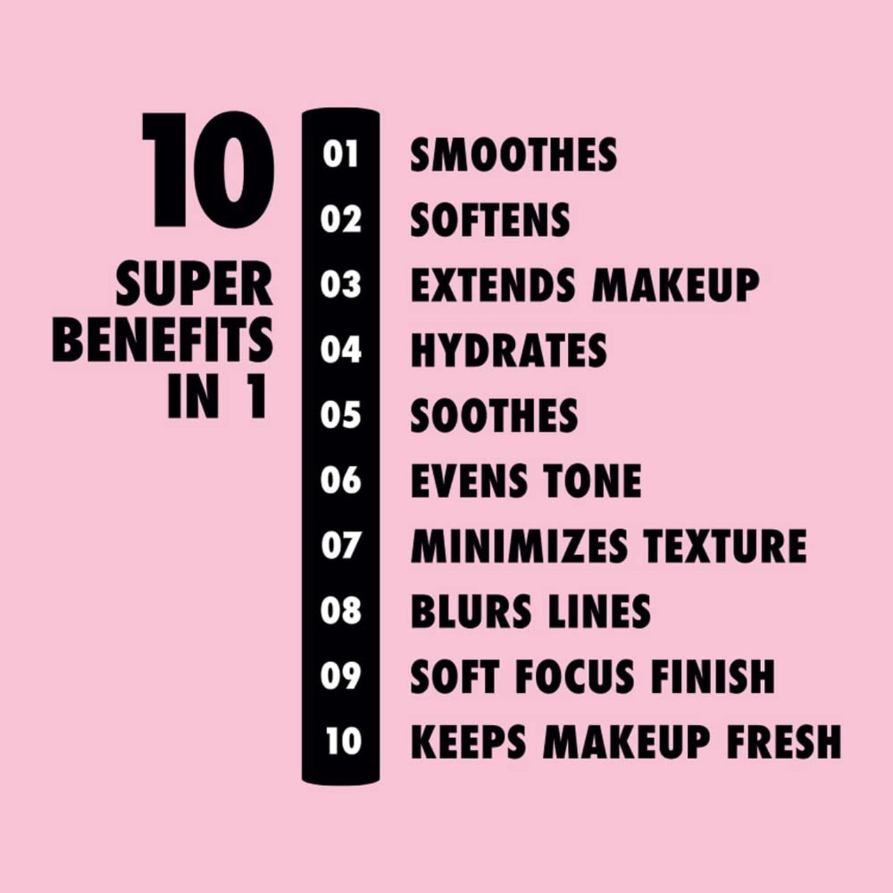 NYX PROFESSIONAL MAKEUP Vegan Smoothing Primer & Dewy Setting Spray for 16HR Makeup Wear