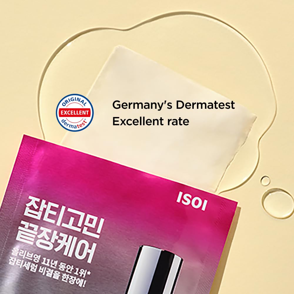 ISOI Blemish Care Mask Pack 10EA, Hydrating and Clarifying Face Mask with Bulgarian Rose Oil, Korean Skin Care