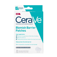 Thumbnail for CeraVe Hydrocolloid Blemish Patches, Oil Absorbing Spot Control with Ceramides and Niacinamide, Allergy-Tested & Suitable For Sensitive Skin, Ultra-Thin & Blends Into All Skin Tones, 22ct