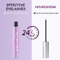 Thumbnail for Eyelash Growth Serum with Natural Formula Advanced Lash Enhancing Serum for Longer,Thicker,Fuller Looking Lashes Gentle & Vegan for Eyelash Growth 0.17 Fl Oz (5mL)