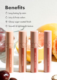 Thumbnail for rom&nd Juicy Lasting Tint #17 Plum Coke | K-Beauty Deep Berry Lip Stain | Hydrating, Non-Sticky Glossy Finish | Long-Lasting Plump Effect for Cool Undertones