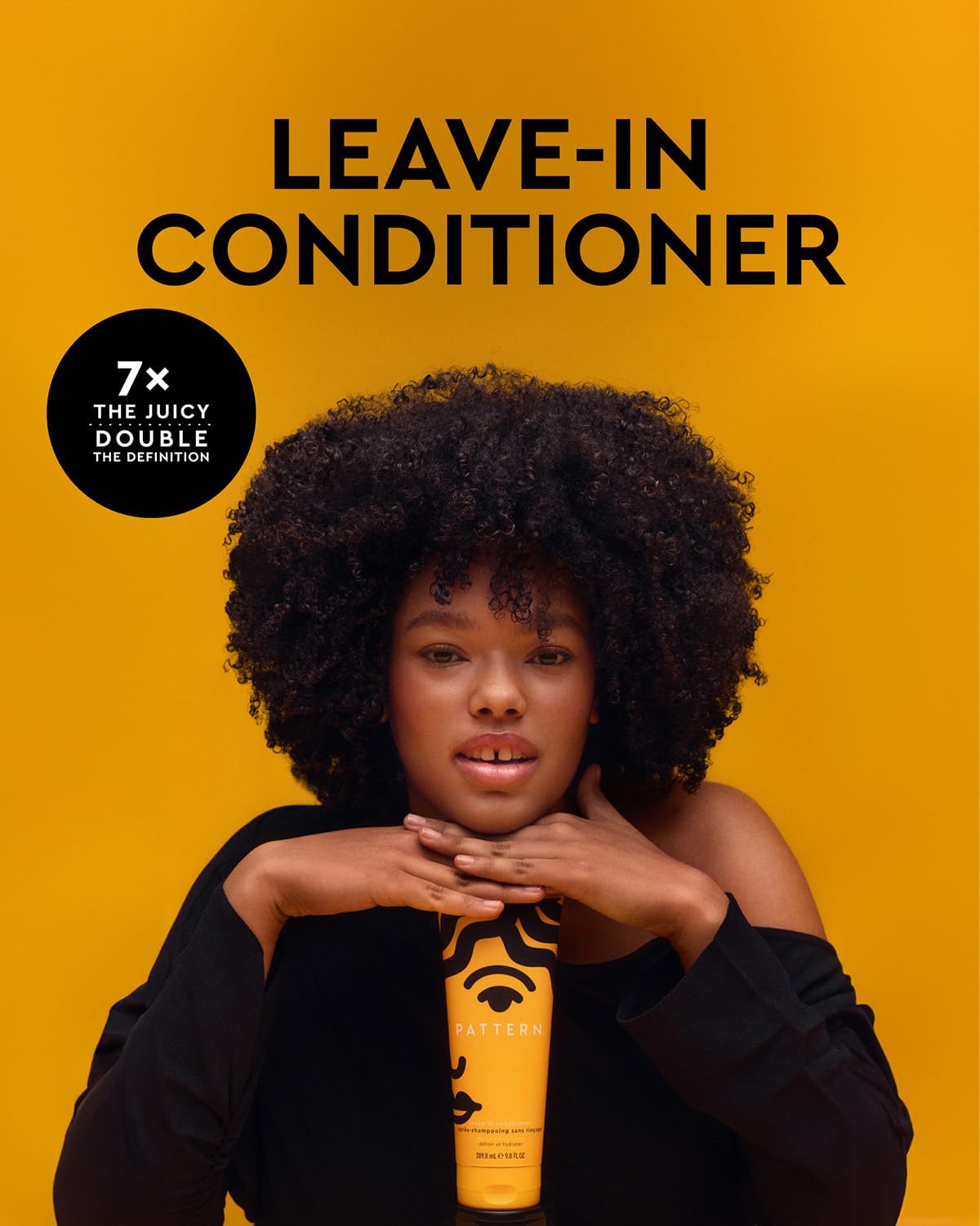 PATTERN Beauty by Tracee Ellis Ross Leave-In Conditioner 9.8 fl oz - Rich Moisture for Curly, Coily and Tight-Textured Hair, 3a to 4c
