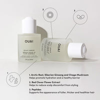 Thumbnail for OUAI Scalp Serum - Balancing Hair Serum with Red Clover Extract, Siberian Ginseng and Peptides for Thicker and Fuller-Looking Hair - Paraben, Phthalate and Sulfate Free Scalp Care (2 Fl Oz)