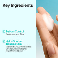 Thumbnail for numbuzin No.1 Pantothenic B5 Active Soothing Cream | Remove sebum and skin troubles, Pantothenic acid, Korean Skincare Gift for Women | 2.70 fl oz