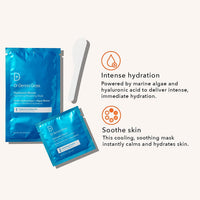 Thumbnail for Dr Dennis Gross Hyaluronic Marine Modeling Mask: for Dehydrated Skin, Dull Complexion & Fine Lines and Wrinkles, 4 Treatments