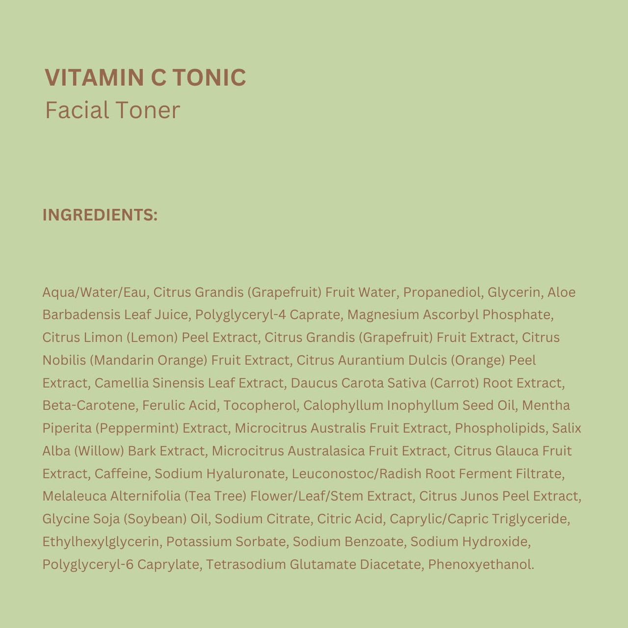 Pixi Vitamin-C Tonic,Brightening & Soothing Facial Toner, Boost Skin Luminosity, Infused with Vitamin-C & Ferulic Acid, Alcohol Free Daily Toner, 100ml / 3.4fl oz Travel Size Skin Care