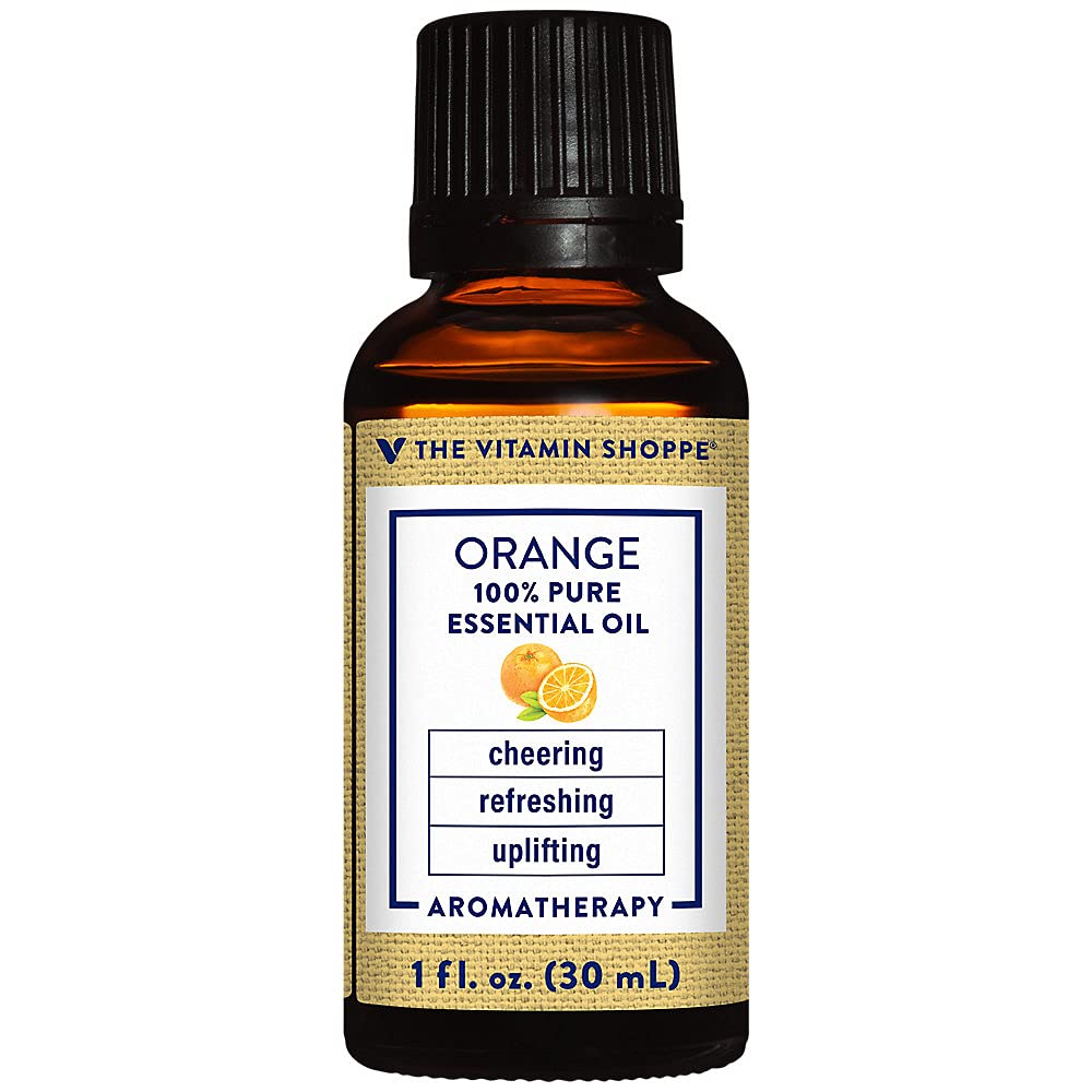 Orange - 100% Pure Essential Oil - Cheering, Refreshing, & Uplifting Aromatherapy (1 fl. oz.)