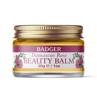 Thumbnail for Badger Rose Beauty Balm, Intensive Moisturizer, 28 g/1oz