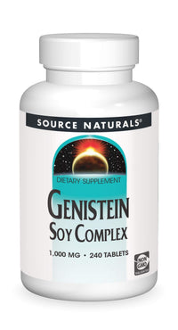 Thumbnail for Source Naturals Genistein Soy Complex 1000 mg - 240 Tablets