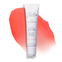 Thumbnail for Julep 24/7 Lip Treatment – Hydrating & Glossy Lip Balm and Lip Sleeping Mask with Shea Butter – Moisturize, Protect & Soothe – Vegan & Cruelty-Free - Candy Pop (Orange Red)