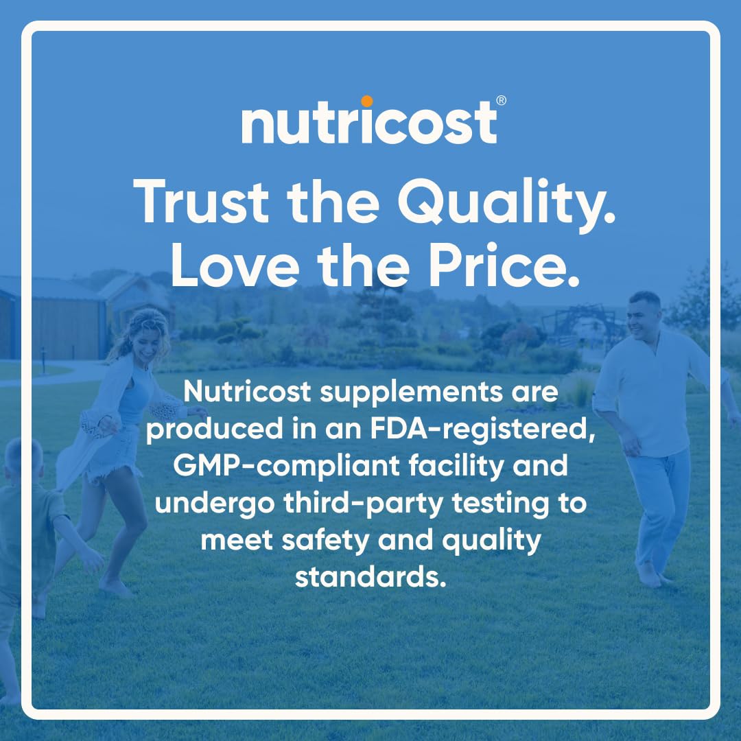 Nutricost Folic Acid (Vitamin B9) 1000 mcg, 240 Capsules