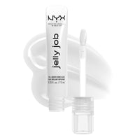 Thumbnail for NYX PROFESSIONAL MAKEUP Jelly Job Lip Gloss, Lip Tint Gloss with Full-Bodied, Smoothing, and Hyper-Glossy Shine - Just Jelly (Clear)