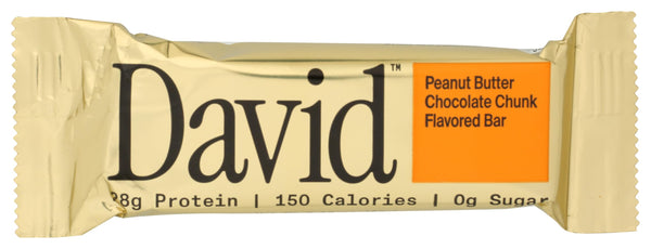 Image 1 of David Protein, Bar Peanut Butter, 2.05 Ounce