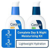 Thumbnail for CeraVe Day & Night Face Lotion Skin Care Set | Contains AM with SPF 30 and PM Face Moisturizer | Fragrance Free