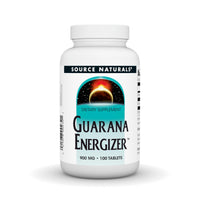 Thumbnail for Source Naturals Guarana Energizer Caffiene and Energy* - 900 mg,100 Tablets