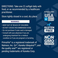 Thumbnail for Life Extension Super Ubiquinol CoQ10 with Enhanced Mitochondrial Support, Potent Heart Health & Cellular Energy Production Support, Ultra-absorbable, Gluten-Free, Non-GMO, 100 mg, 60 softgels