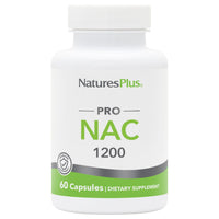 Thumbnail for NaturesPlus PRO NAC 1200 mg - 60 Capsules - Crucial for Replenishing Glutathione - Non-GMO, Vegan & Gluten Free - 30 Servings