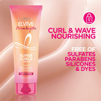 Thumbnail for L’Oréal Paris Elvive Dream Lengths Super Curls Cream Leave-In, 5.1 Ounce