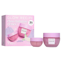 Thumbnail for Glow Recipe Plum Hydration Heroes Holiday Kit - Plum Plump Hyaluronic Acid Cream (50ml) & Ultra Moisturizing Gloss Balm (15ml) - Hydrate, Plump, and Balance Dry Skin & Parched Lips - Vegan Set (2-Pc)