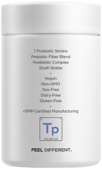 Thumbnail for Codeage Teen Probiotic+ Supplement - 25 Billion CFU Probiotic Blend with Prebiotics, Postbiotics & Chamomile - Gut & Digestion Support for Teens and Teenagers 12 & Up - Non-GMO- 30 Capsules