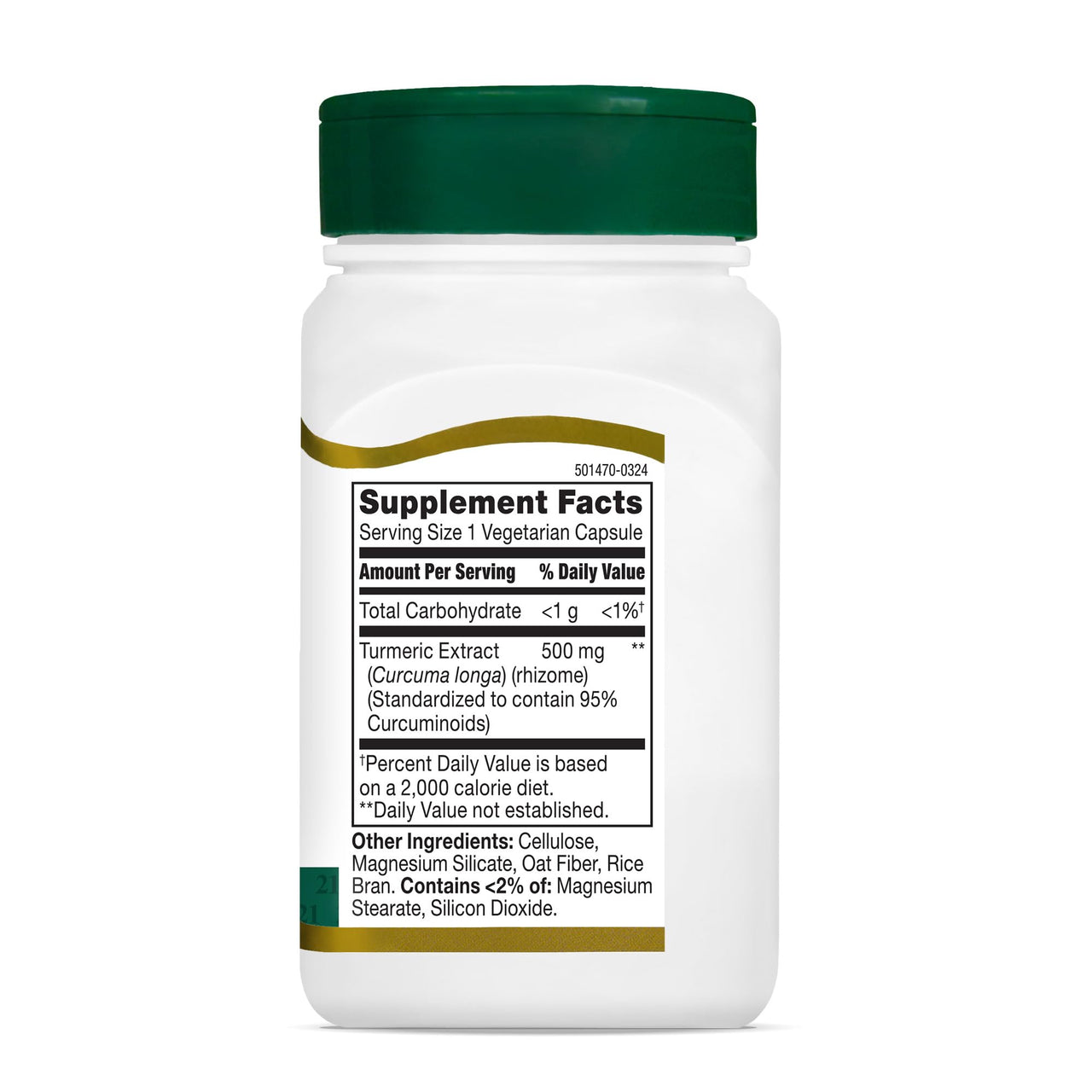 21st Century Curcumin 95 Herbal Supplements, 45 Count (22757)